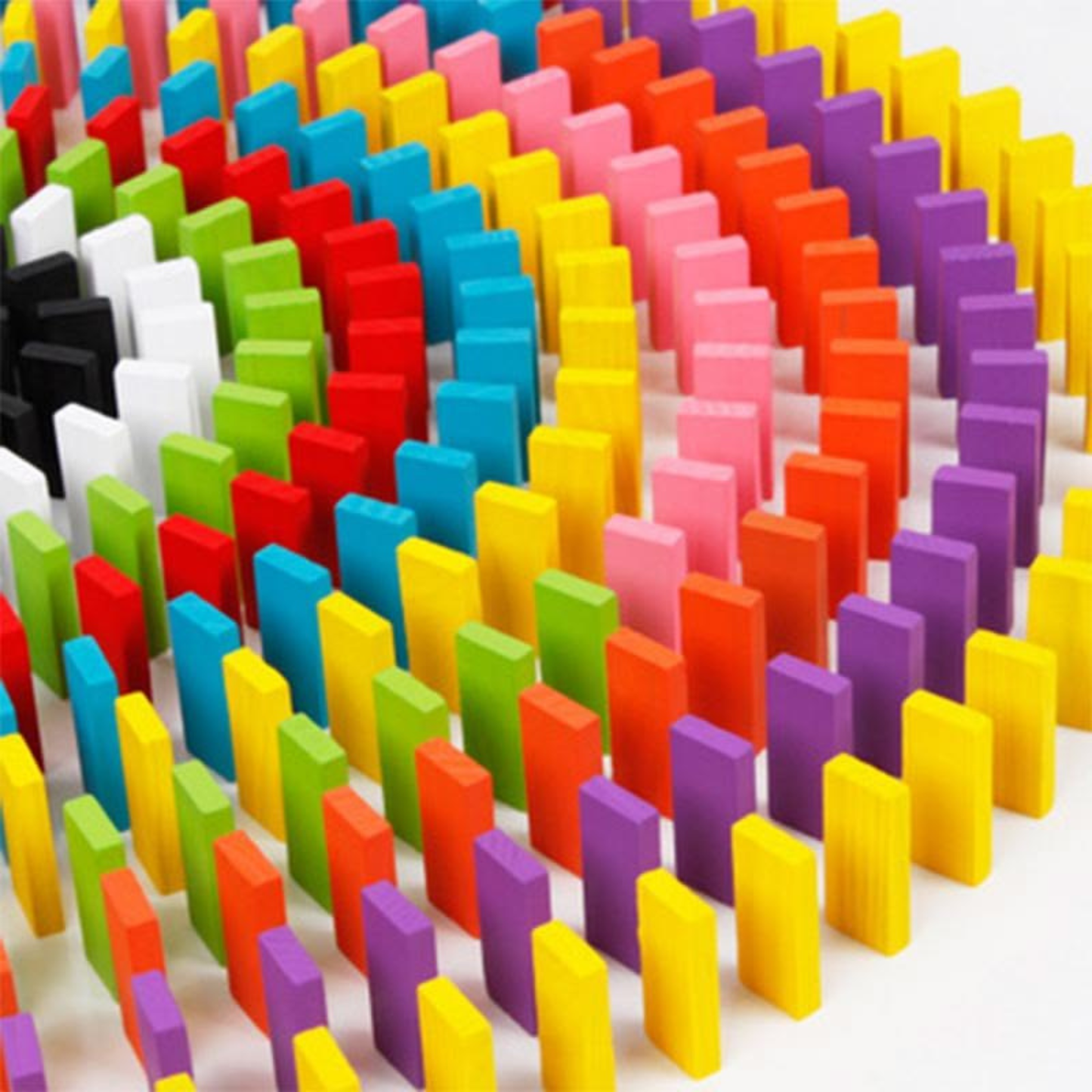 Bright Mind Domino Blocks