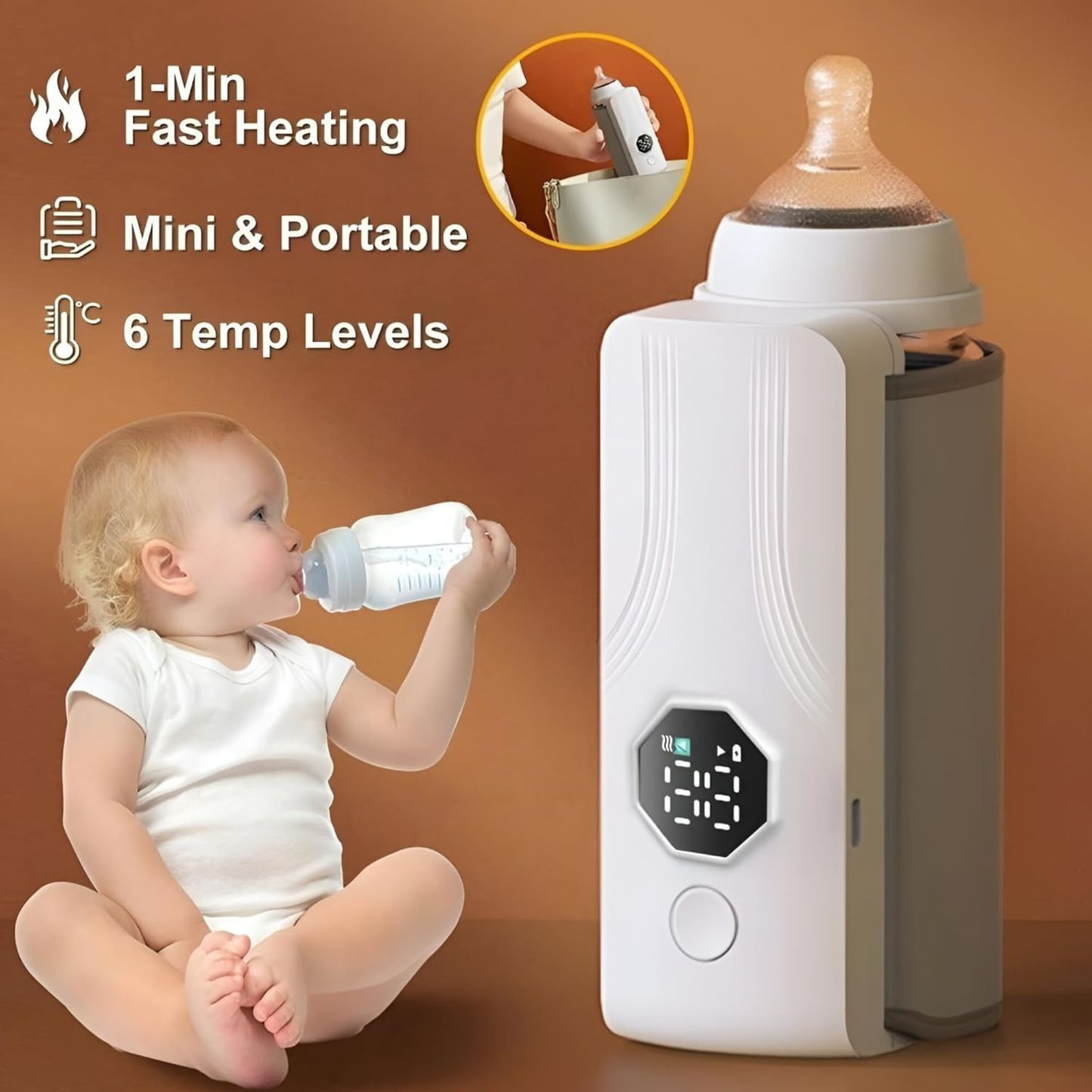 InstaWarm Baby Bottle